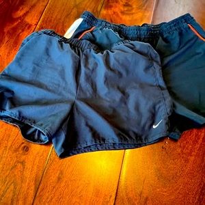 2-pairs of Nike Women's Athletic Shorts Size L